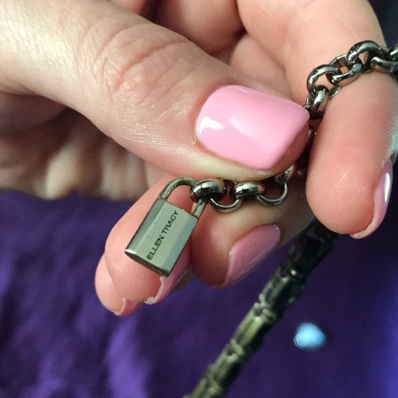 Ellen Tracy Vintage Crystal Stone Necklace - Picture 7 of 8